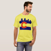 Denver Skyline Yellow Ypres Shirt (Voorkant volledig)