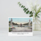 DENVER Stadspark, Sullivan Gateway c1920s  Briefkaart (Staand voorkant)