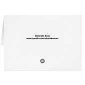 Denver Union Station All Occasion Wenskaart (Achterkant Horizontaal)