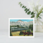 Denver Zephyr trein Briefkaart (Staand voorkant)