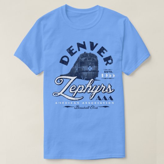 Denver Zephyrs T-shirt (Design voorkant)