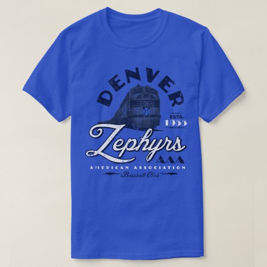 Denver Zephyrs T-shirt (Design voorkant)