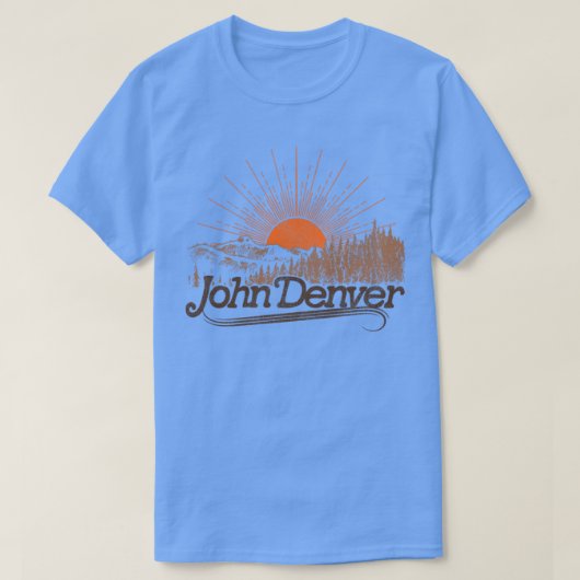 Denver  zonnescherm t-shirt (Design voorkant)