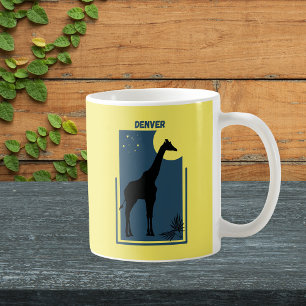 Denver Zoo Colorado  Giraffe Koffiemok