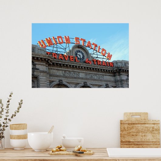 Denver's Union Station Poster (Keuken)