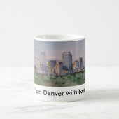 DenverSkyLine, van Denver met Liefde Koffiemok (Center)