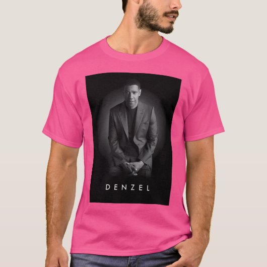 Denzel Washington T-shirt (Voorkant)