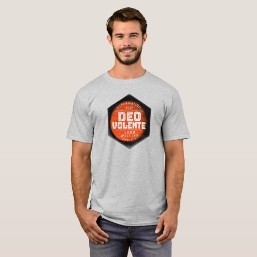 Deo Volente T-shirt (Voorkant volledig)