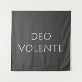 Deo volente wandkleed (Voorkant)