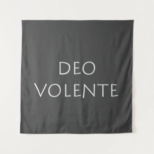 Deo volente wandkleed
