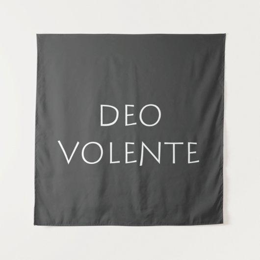 Deo volente wandkleed (Voorkant)
