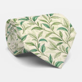 Deorative Tea Leaves Pattern - Neck Tie Stropdas (Opgerold)