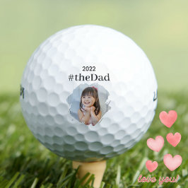 #dePapa, Jaar en aangepaste foto Golfballen