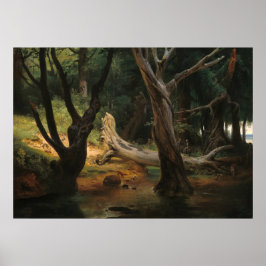 Deparatie voor de Hunt - Horace Vernet Fine Art Poster