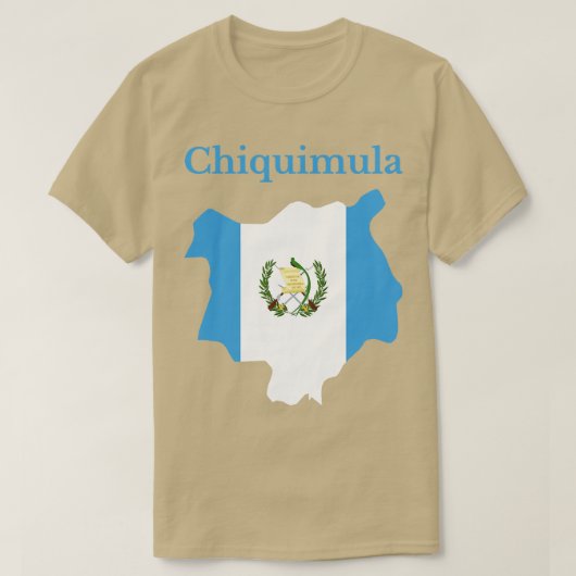 departement Chiquimula in Guatemala T-shirt (Design voorkant)