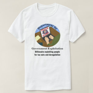 Departement Exploitatie Overheid T-shirt