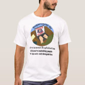 Departement Exploitatie Overheid T-shirt (Voorkant)