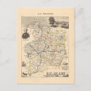 departement Ille et Vilain, Alexandre Vuillemin, k Briefkaart
