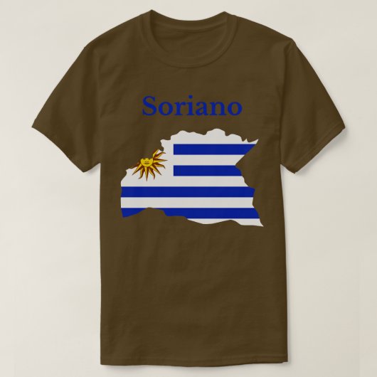 departement Soriano Uruguay T-shirt (Design voorkant)