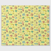  Departement Store Boxed Gifts Pastel Yellow Cadeaupapier (Vlak)