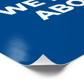 Departement van Overdenken - Funny Office Humor Perfect Poster (Hoek)