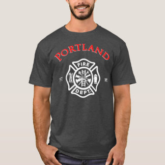 Departement voor brandbeveiliging van Portland, af T-shirt