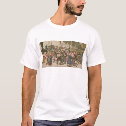 Departing for the War, 1888 T-shirt (Voorkant)