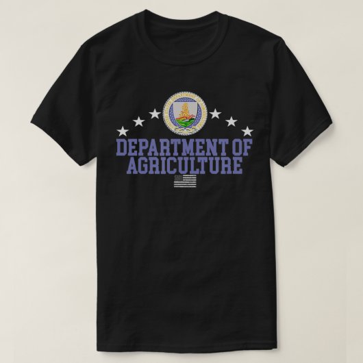 Department of Agriculture USDA T-shirt (Design voorkant)