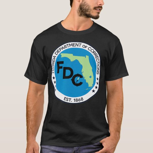 Department of Corrections in Florida T-shirt (Voorkant)