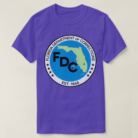 Department of Corrections in Florida T-shirt (Design voorkant)