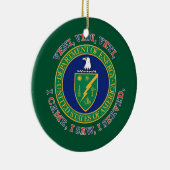 Department of Energy DOE VVV Shield Keramisch Ornament (Rechts)
