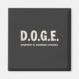 Department of Government Efficiency Dog Magneet