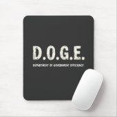 Department of Government Efficiency Dog Muismat (Met muis)
