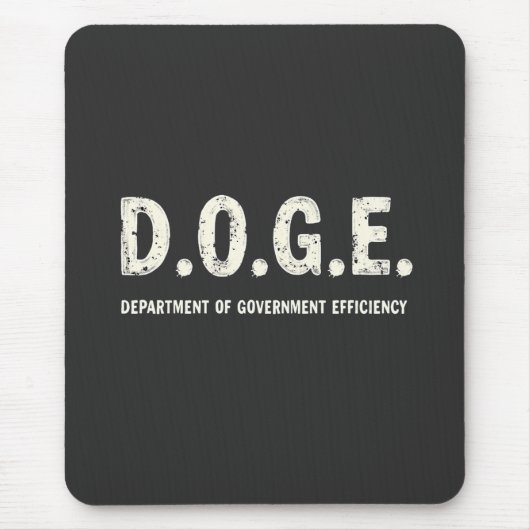 Department of Government Efficiency Dog Muismat (Voorkant)