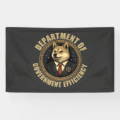 Department of Government Efficiency Dog Spandoek (Horizontaal)