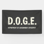 Department of Government Efficiency Dog Spandoek (Horizontaal)
