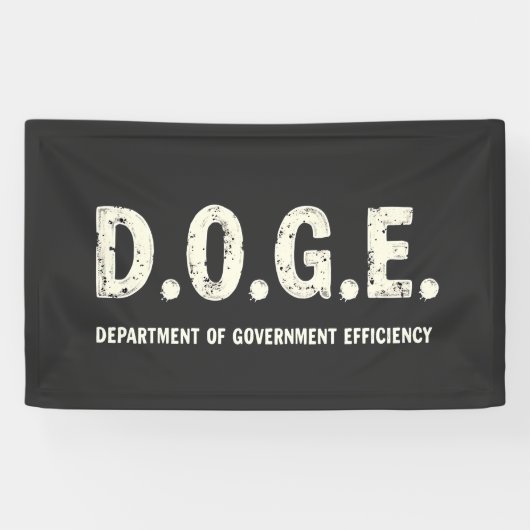 Department of Government Efficiency Dog Spandoek (Horizontaal)