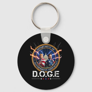 Department of Government Efficiency Doge Trump Sleutelhanger