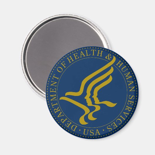 Department of Health and Human Services Magneet (Voorkant / Achterkant)