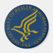 Department of Health and Human Services Magneet (Voorkant)