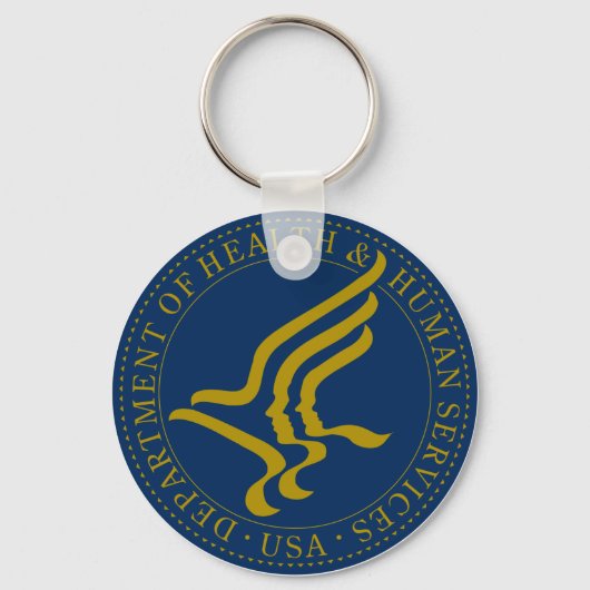 Department of Health and Human Services Sleutelhanger (Voorkant)