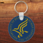 Department of Health and Human Services Sleutelhanger (Voorkant)