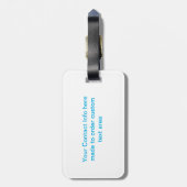 Department of Homeland Stupidity Bagagelabel (Achterkant verticaal)