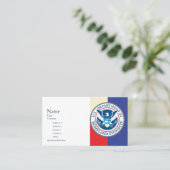 Department of Homeland Stupidity Cards Visitekaartje (Staand voorkant)