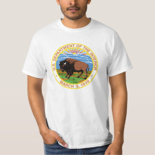 department of interior t-shirt