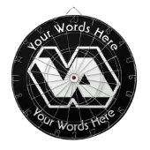 Department of Veterans Affairs VA Logo Dartbord (Voorkant)