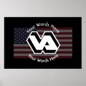 Department of Veterans Affairs VA Logo Poster (Voorkant)