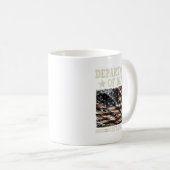 Department Of War Usa Camouflage Flag Department O Koffiemok (Voorkant rechts)