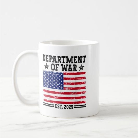 Department Of War Usa Camouflage Flag Department O Koffiemok (Links)