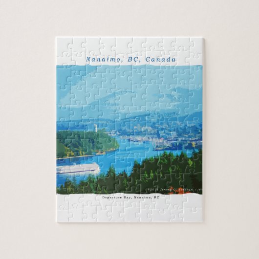Departure Bay, Nanaimo, BC Legpuzzel (Verticaal)